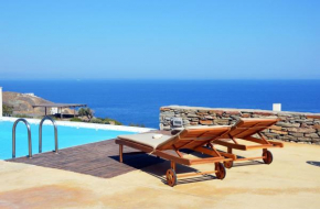 Traditional stone villa with a swimming pool, sea view and large terrace, ideal for a family or a group of friends